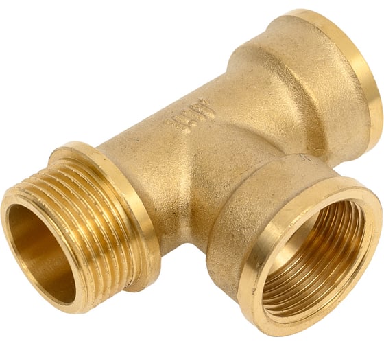 Изображение товара Тройник латунный Millennium 3/4x3/4x3/4 внутренняя резьба/внутренняя резьба/наружная резьба LTFFM3434