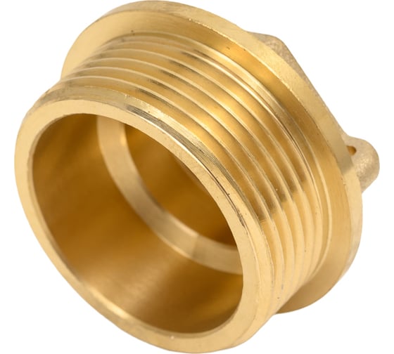 Изображение товара Заглушка латунная под пломбу Millennium 1 1/4" с наружной резьбой LZMP3232