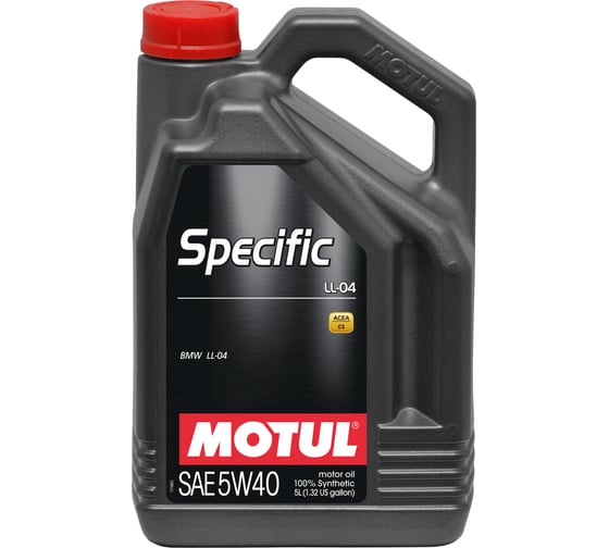 Изображение товара Масло моторное MOTUL SPECIFIC LL-04 5W40 5 л 113202