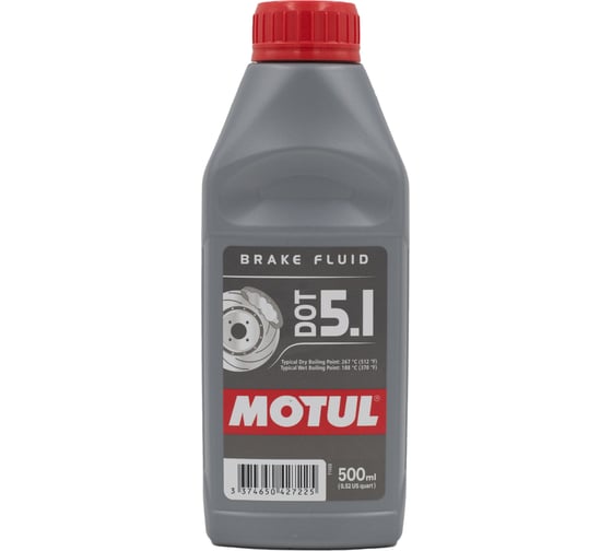 Изображение товара Тормозная жидкость MOTUL DOT 5.1 0,5 л 113460