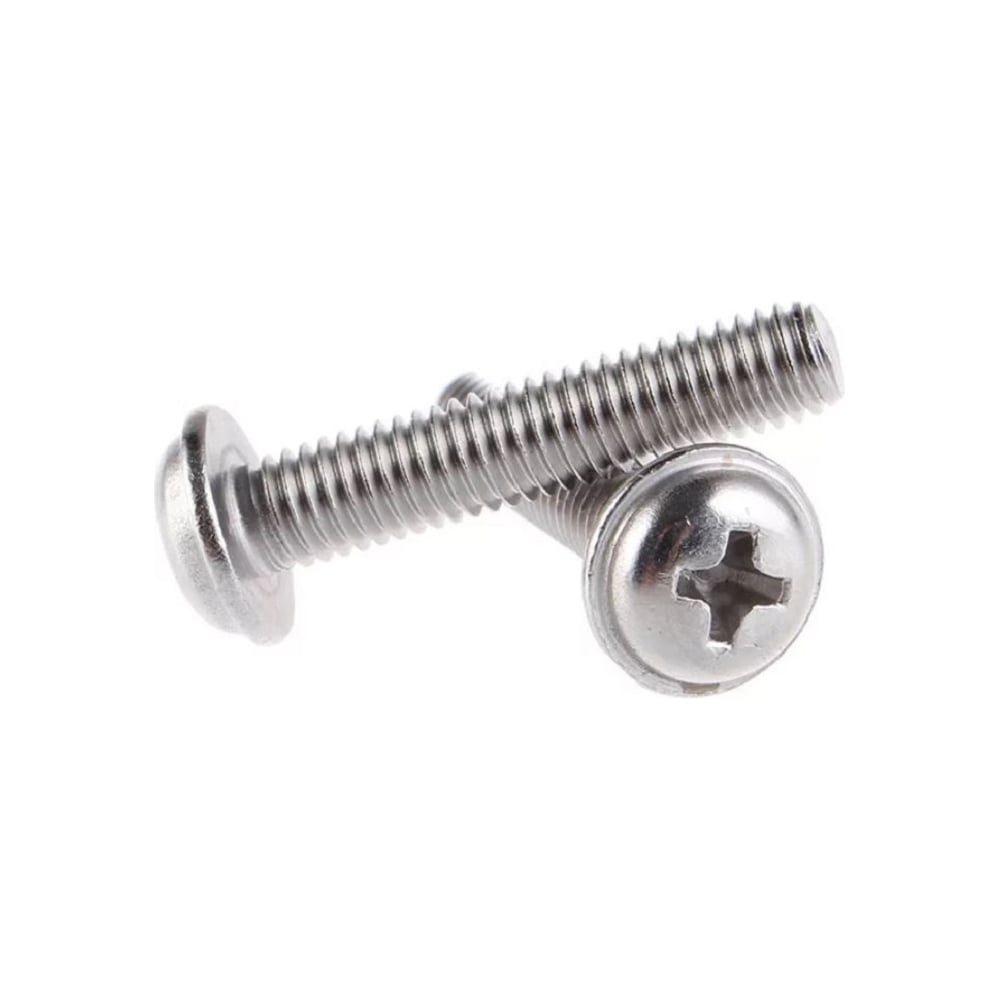 Изображение товара Винт Море-Метизов DIN967 с фланцем А2 M6x45 мм, 200 шт