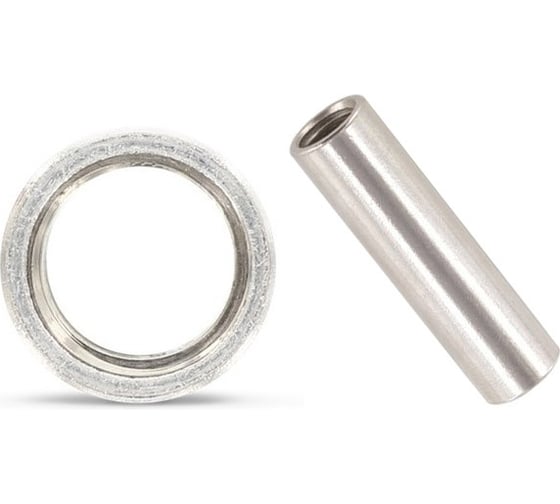 Изображение товара Втулка Море-Метизов АРТ9070 круглая А2 M6x30 D10, 10 шт VTUL9070A2M630D1010М