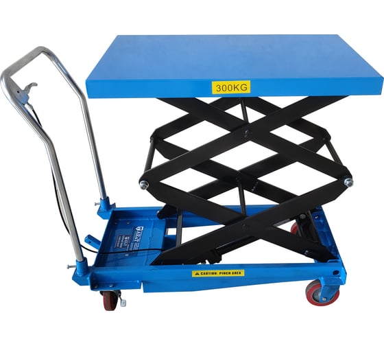 Изображение товара Гидравлическая платформенная тележка AE&T 300 кг TLF-S30