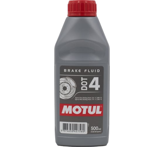 Изображение товара Тормозная жидкость MOTUL DOT 4 0.5 л 113458