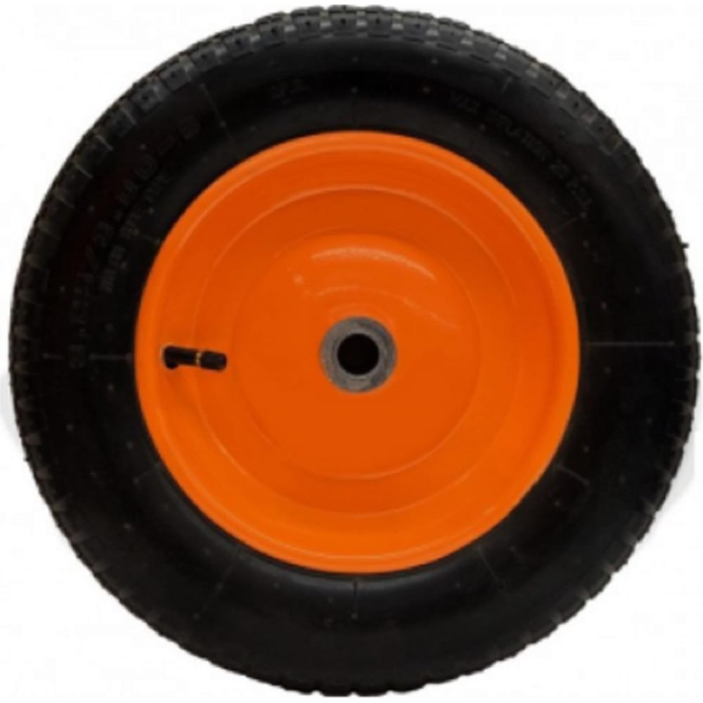 Пневматическое колесо для тачки 65-1 Вихрь запасное бескамерное колесо для двухколесной тачки polyagro