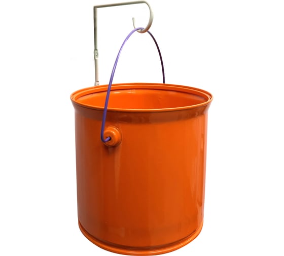 Изображение товара Кашпо с кронштейном НАЙДИ оранжевое GKK2008