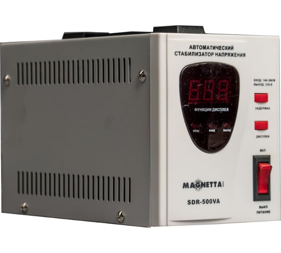 Изображение товара Стабилизатор напряжения MAGNETTA SDR-500VA