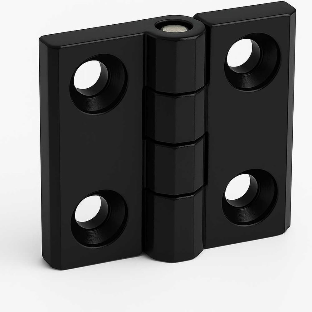 Изображение товара Петли накладные Алтервиа цинковый сплав 6 штук, универсальное открывание