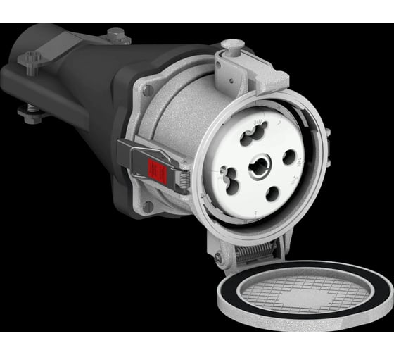 Изображение товара Розетка кабельная Proconect (переносная) 250А, 3P+N+E, 380-440v. Механизм розетки: Металл AS7G / Гриф: Neoprene/EPDM. Макс. сеч. 95/120 мм.кв.. IP66/67 3PS2D3NE01 + 3PS2G