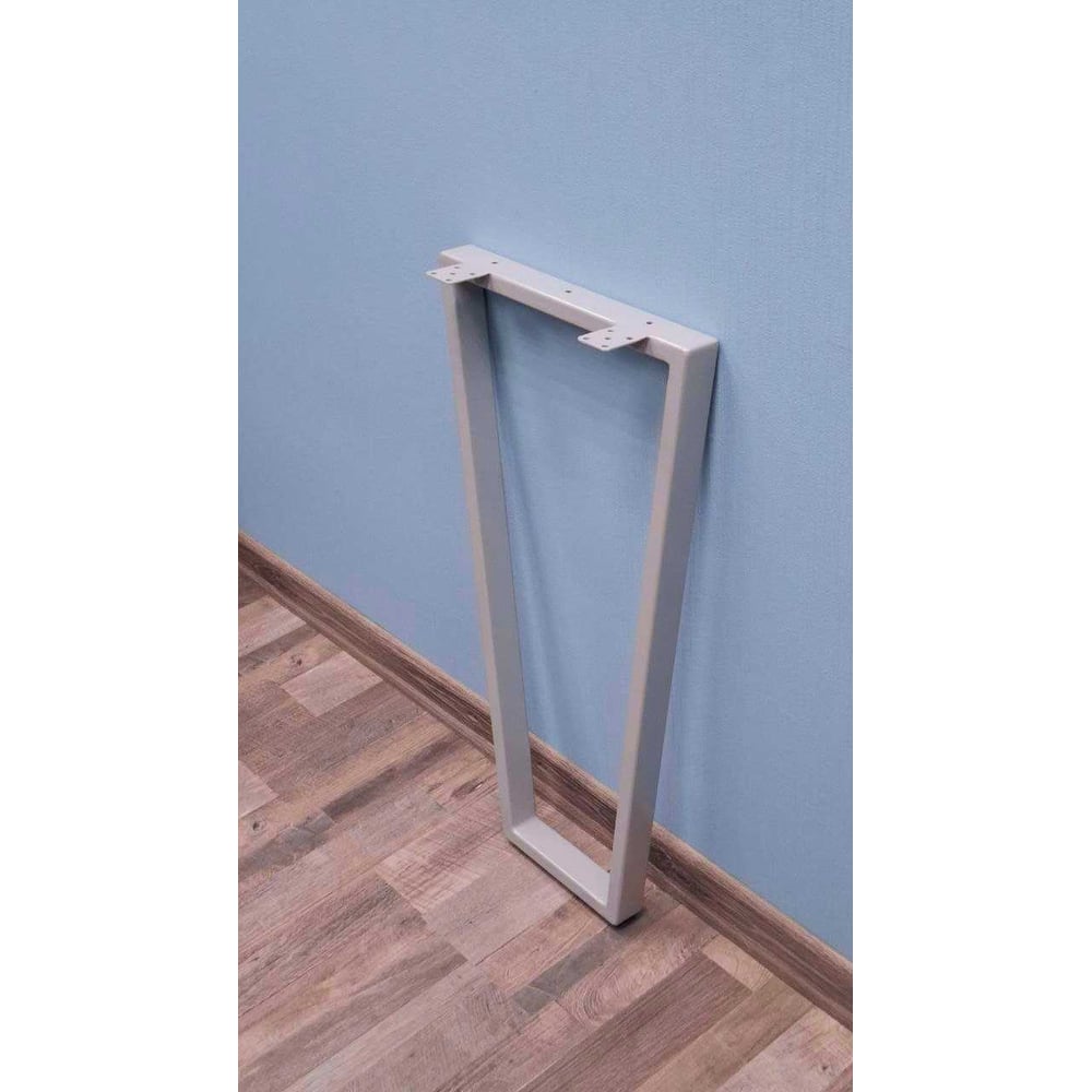 Изображение товара Подстолье Parallax 725 550 в стиле Лофт металлическое регулируемое серое