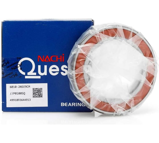Изображение товара Подшипник Nachi 6010 2RSCM 2NSE9