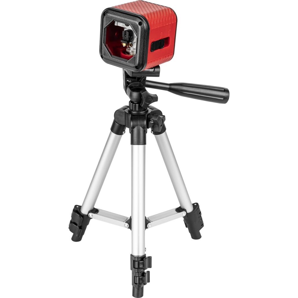 Изображение товара Лазерный нивелир Elitech ЛН 7-ЗЕЛ с автоматическим выравниванием и штативом