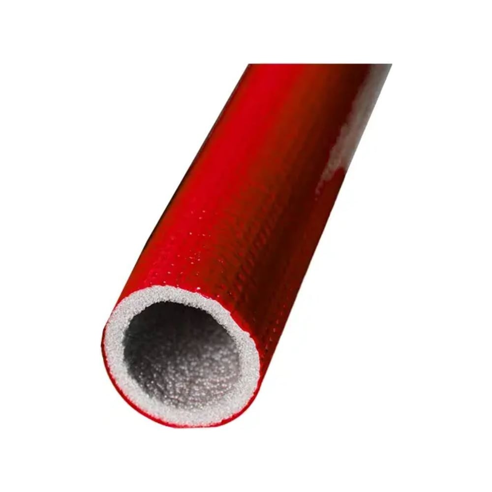 Изображение товара Теплоизоляция для труб Millennium Protect 28/9, 2 метра, красная, вспененный полиэтилен