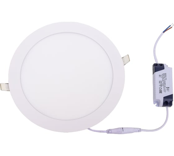 Изображение товара Светодиодный встраиваемый светильник TDM ELECTRIC Даунлайт НАРОДНЫЙ СВО белый 18 Вт 3000К SQ0329-0096