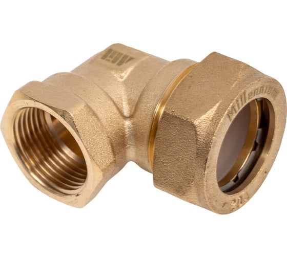 Изображение товара Уголок для гофрированных труб из нержавеющей стали Millennium 20x3/4" с внутренней резьбой UNF3420