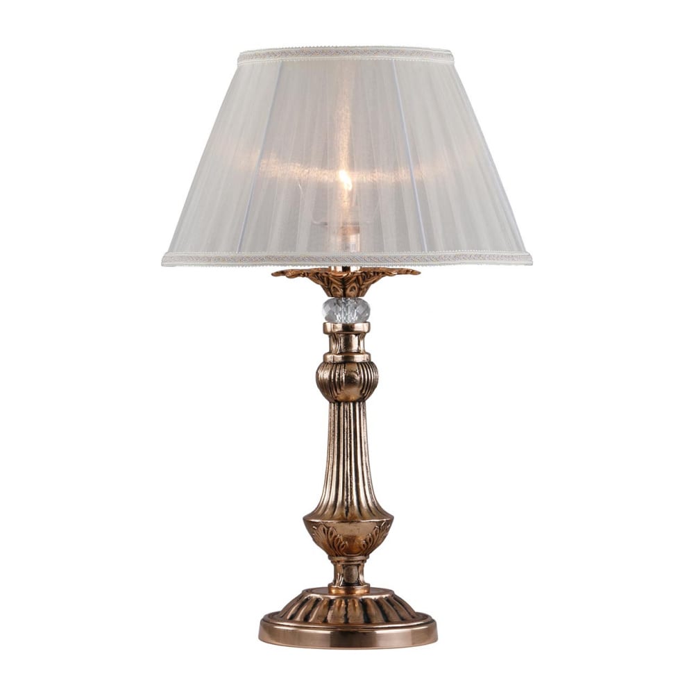 Настольная лампа Omnilux лампа светодиодная volpe e27 220 240 в 5 вт груша матовая 470 лм нейтральный белый свет