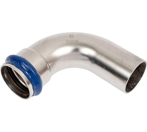 Изображение товара Угольник Millennium 90 однораструбный для труб из нержавеющей стали 35a х 35 UPTN9035