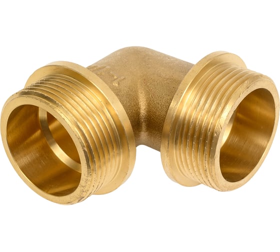 Изображение товара Угольник латунный Millennium 1 1/4" х 1 1/4" наружная/наружная резьба LUMM3232