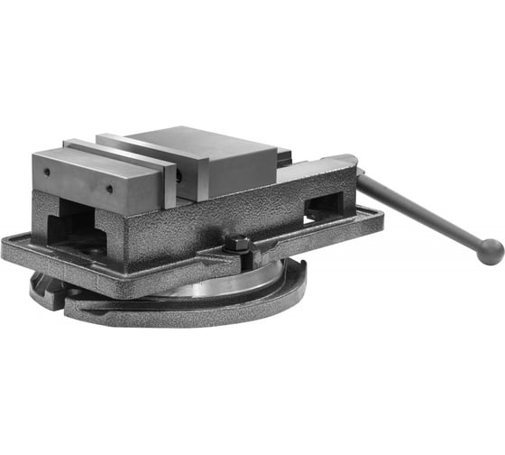 Изображение товара Тиски станочные с поворотным основанием Stalex ширина губок 125 мм QM16125