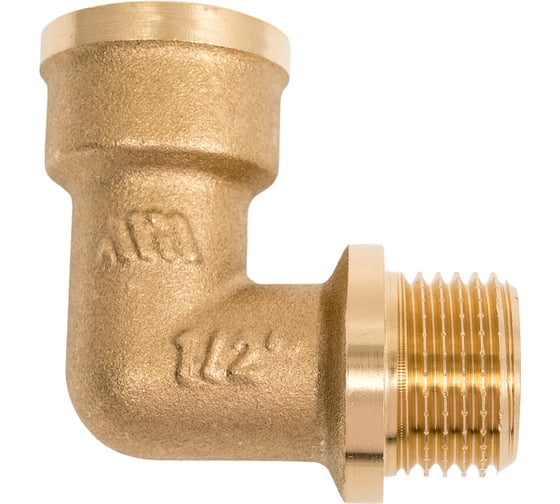 Изображение товара Угольник латунный Millennium 1/2" x 1/2" внутренняя/наружная резьба LUFM1212