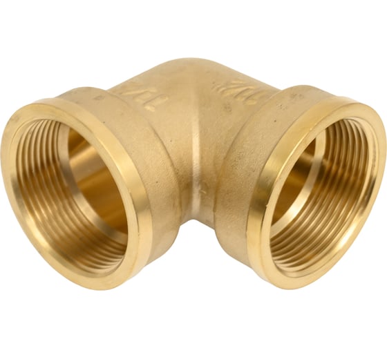 Изображение товара Угольник латунный Millennium 1 1/2" x 1 1/2" внутренняя/внутренняя резьба LUFF4040