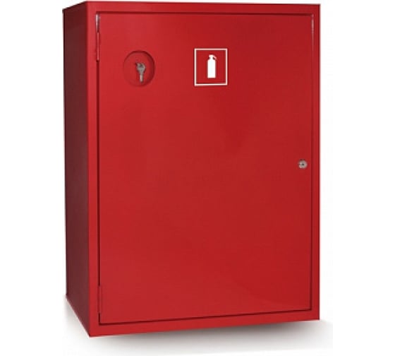Изображение товара Пожарный шкаф ООО Метинтергрупп ШП0-1 НЗ нержавеющий шлифованный евро-ручка 4687201760047