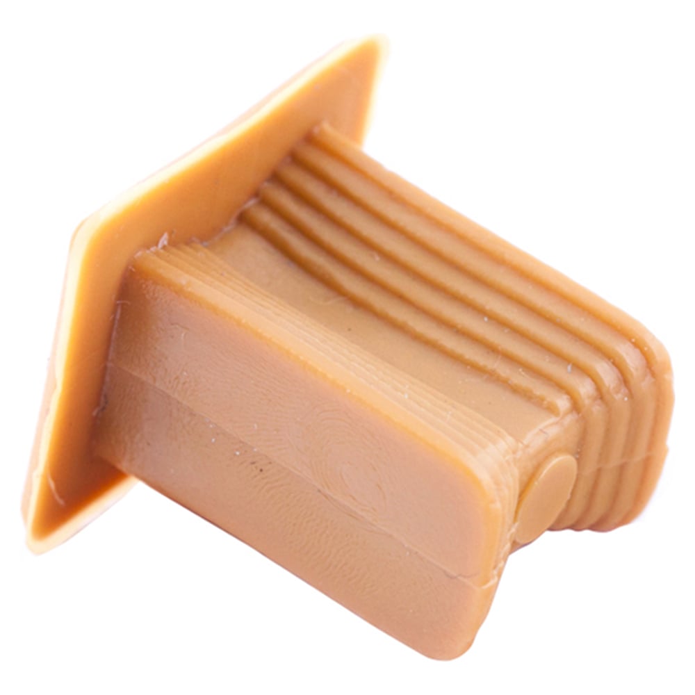 Изображение товара Стяжка Стройбат Х «Ласточкин хвост» 14 мм с заглушкой (шт), бук упаковка (1 000 шт) 358250