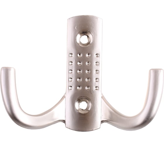 Изображение товара Крючок Стройбат двойной перфорированный сатин коробка (350 шт) 416953