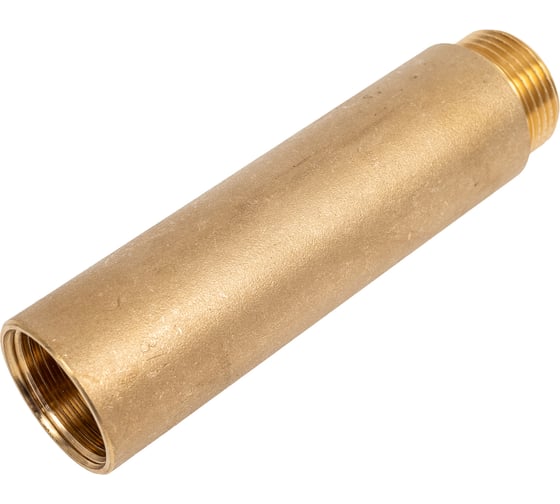 Изображение товара Гайка удлинительная латунная, никелированная Millennium 3/4" х 100мм внутренняя/наружная резьба LUG3410