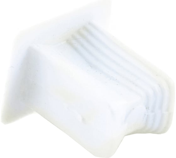 Изображение товара Стяжка Стройбат Х «Ласточкин хвост» 14 мм с заглушкой (шт), белый упаковка (1 000 шт) 357990