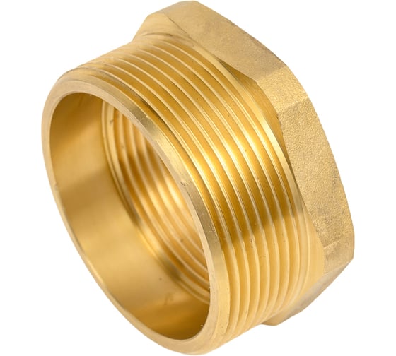 Изображение товара Футорка латунная Millennium 2" х 1 1/2" наружная резьба/внутренняя резьба LFMF5040