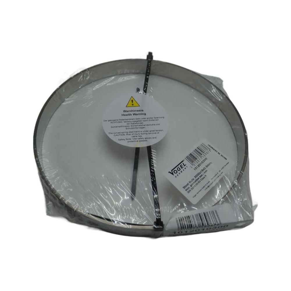 Изображение товара Линейка измерительная Vogel 3000x18x0,5 нержавеющая сталь профессиональная