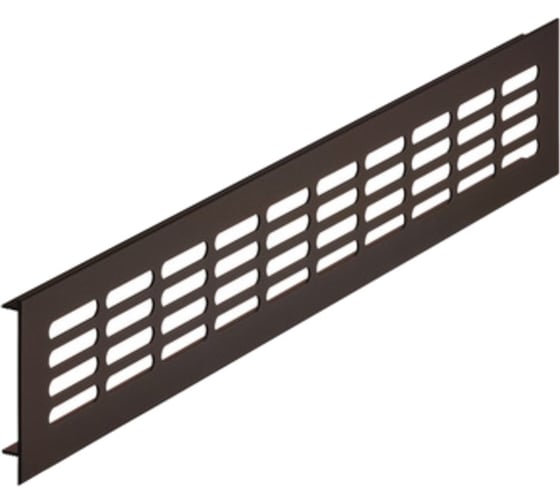 Изображение товара Вентиляционная решетка Hafele алюминий цвет бронза. 500x60мм 575.20.114