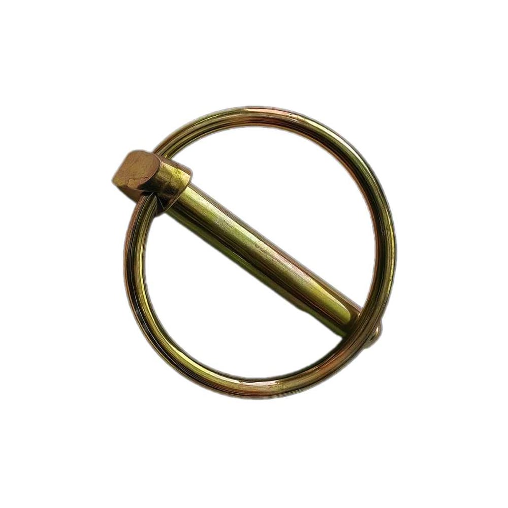 Изображение товара Шплинт DIN11023 6x45 с кольцом цинк желтый 450 шт.