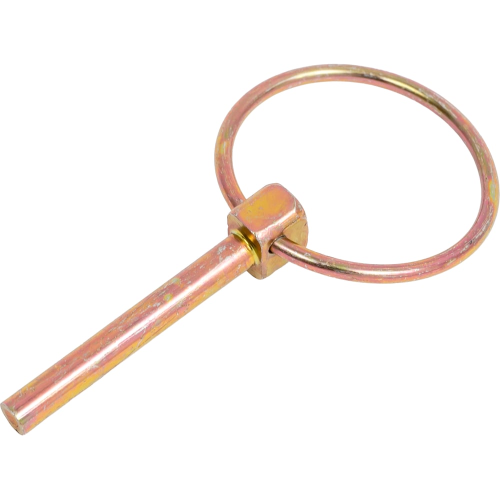 Изображение товара Шплинт DIN11023 6x45 с кольцом, желтый цинк, 50 шт.