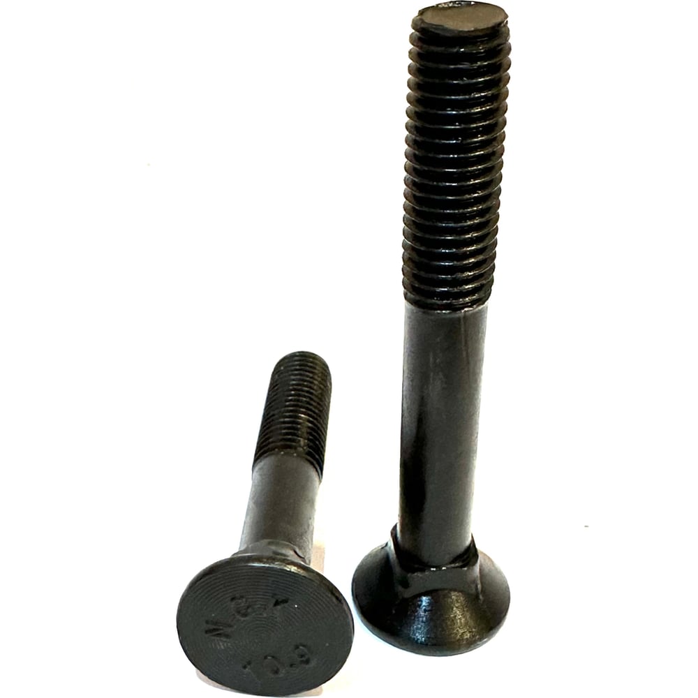 Изображение товара Болт лемешный boltnn.ru DIN608 М12x100 10.9 черный 15 шт