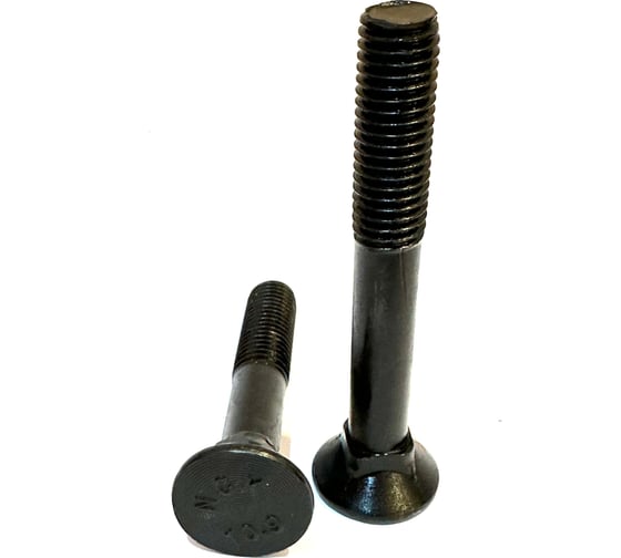 Изображение товара Болт лемешный boltnn.ru DIN608 М12x35 10.9 черный 25 шт. 4687206445840