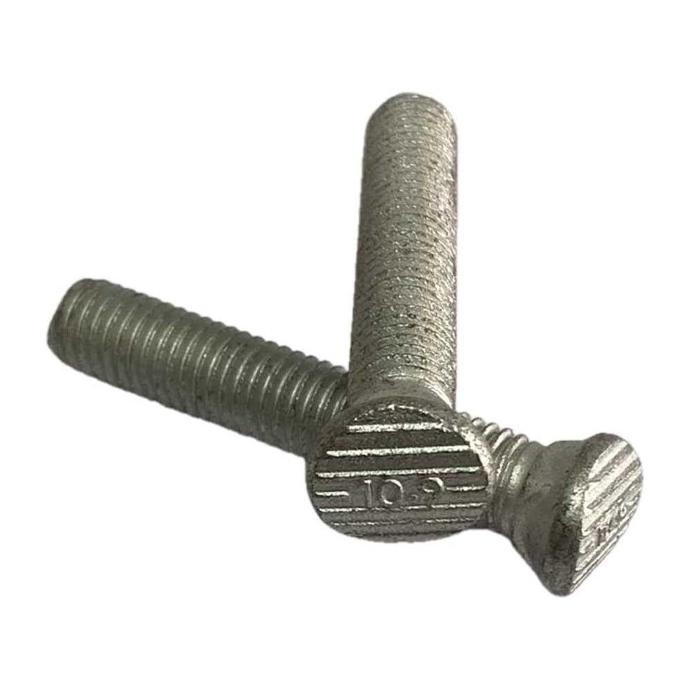 Изображение товара Болт boltnn.ru М10x60 МР4 культиваторный класс 10.9 Dacromet 50 шт. 4687206446342