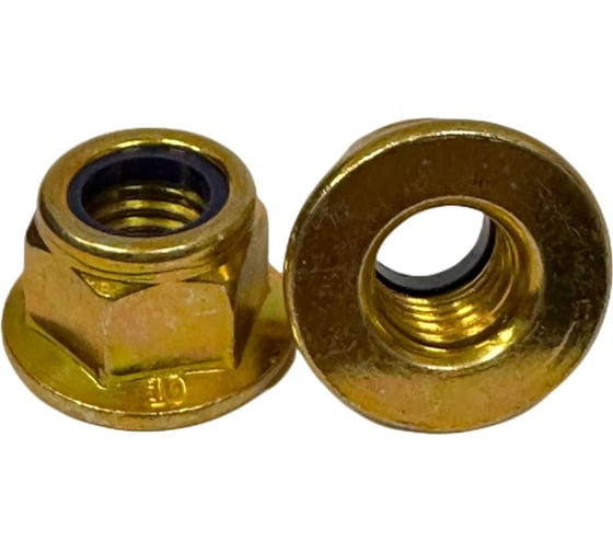 Изображение товара Гайка boltnn.ru DIN6926 (ISO 7043) М14 10.0 цинк-желтый 25 шт. 4687206445093