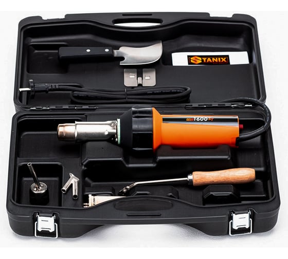 Изображение товара Сварочный фен STANIX EVO 1600ST комплект для линолеума EVO 1600ST Л