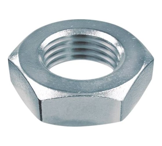 Изображение товара Гайка Море-Метизов DIN439 низкая шестигранная А2 B M20x1,5, 10 шт GAYKA439A2BM201510М