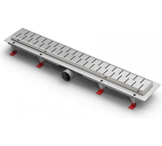 Изображение товара Водоотводящий желоб Azario D40 боковой слив, с решеткой Medium 750мм AZ-CH 750 MN 70946