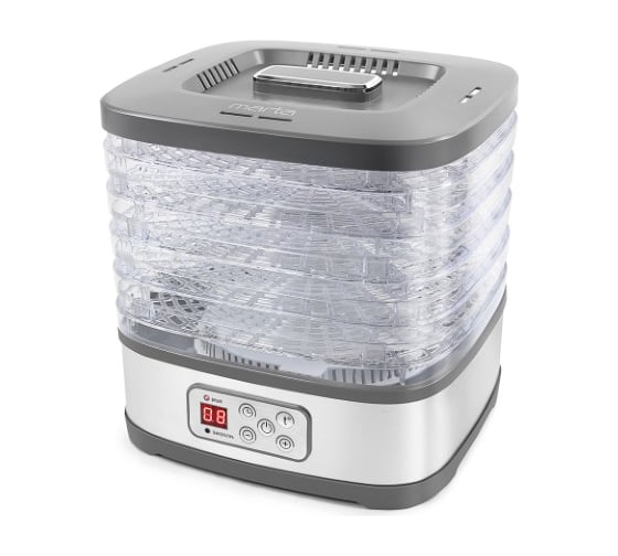 Изображение товара Сушилка для фруктов, овощей MARTA серый гранит MT-1959с