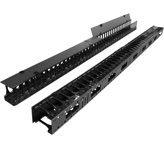 Изображение товара Вертикальные органайзеры TWT глубина 112мм 47U для шкафов Business 2шт CBB-DVO-47U/S