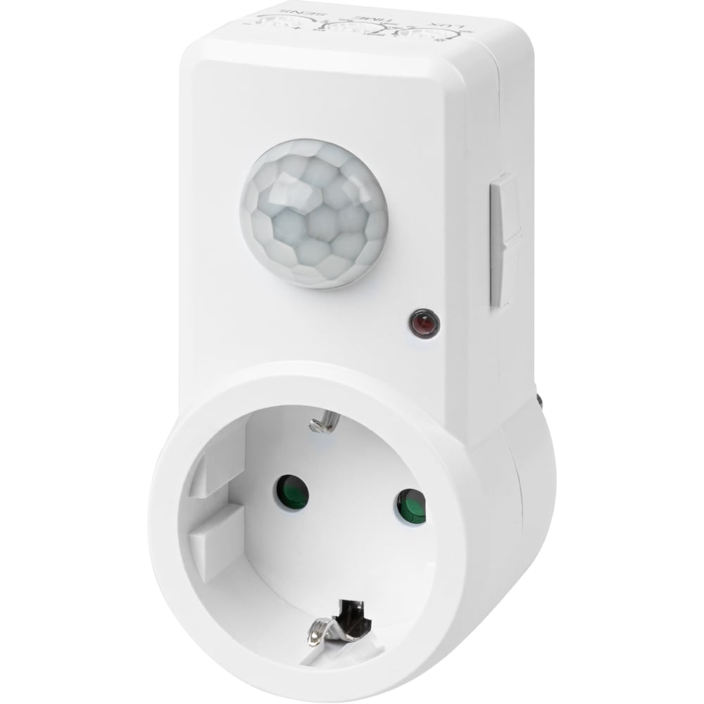 Изображение товара Датчик движения TDM ELECTRIC ДДР-01 1200Вт инфракрасный IP20 автоматизация освещения