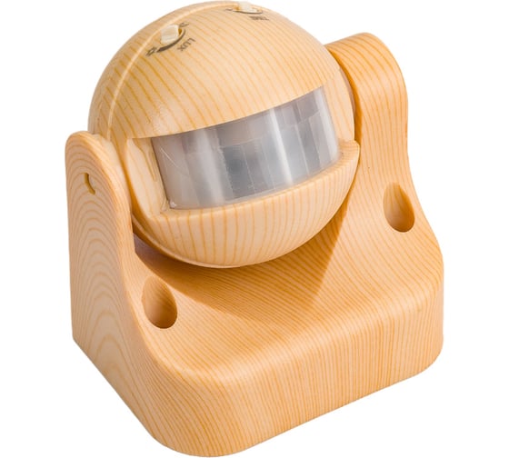 Изображение товара Датчик движения TDM ELECTRIC ДДС-02С "ЭКО", 1100Вт, 5-480с, 6м, 5+Лк, 180 градусов, IP44, сосна SQ0324-0041