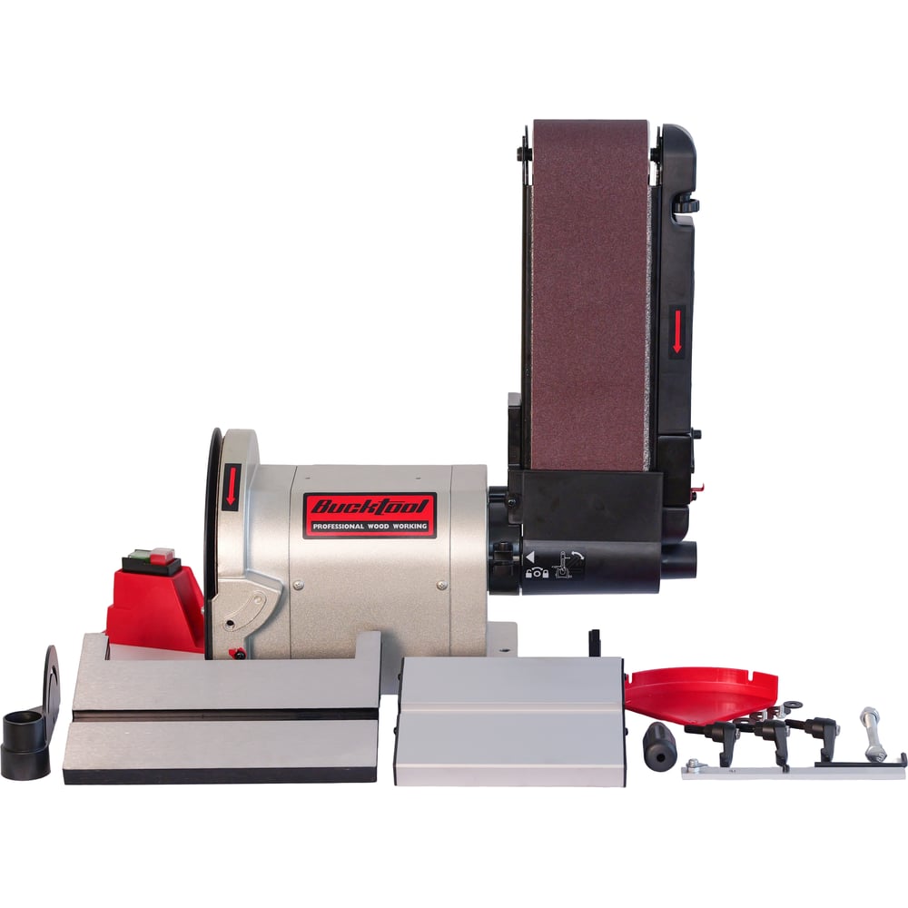 Изображение товара Тарельчато-ленточный шлифовальный станок Bucktool BD4801 500Вт