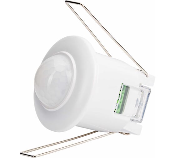 Изображение товара Датчик движения TDM ELECTRIC ДДТ-02 40мм, 800Вт, 10-900с, 6м, 3+лк, 120 сбоку+360 сверху градусов, IP20 SQ0324-0026