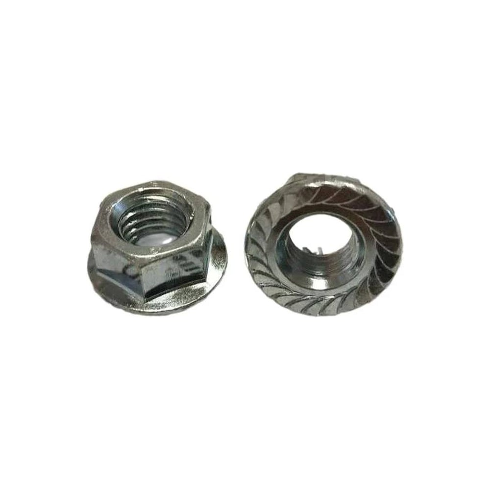 Изображение товара Гайка ОПМ DIN 6923 М12x1,5 10 zn, фасовка 200 шт, оцинкованная