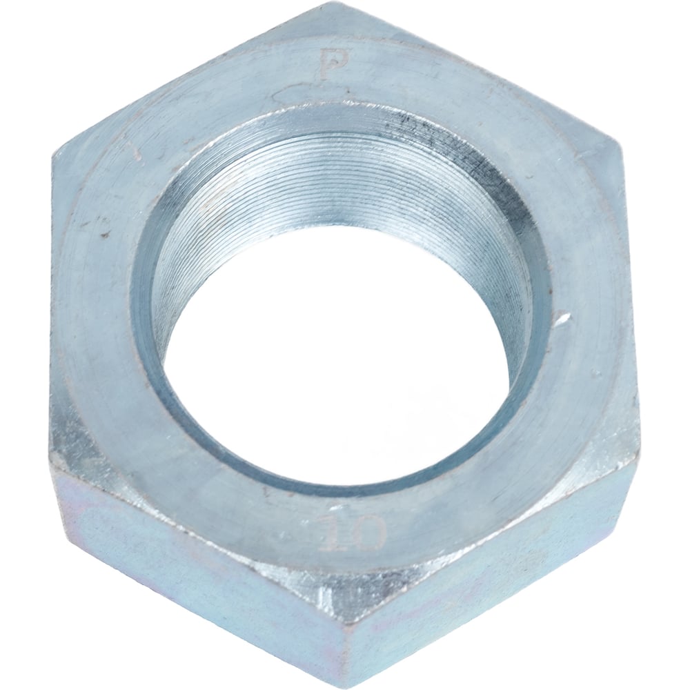Изображение товара Гайка ОПМ DIN 934 М48x1, 5 цинк 10 шт - надежный крепежный элемент для промышленных целей